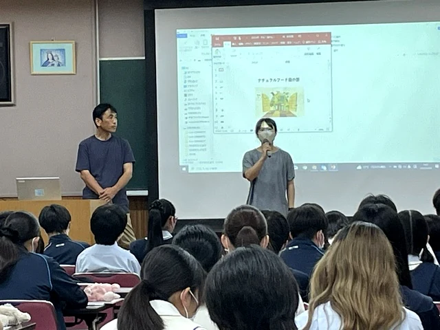 企業や団体で行う食育講座の様子